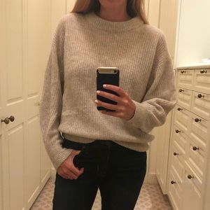 Everlane alpaca knit sweater